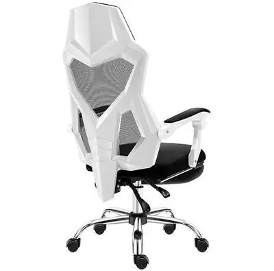 Вращающийся Наклонный мягкий игровой стул диван кровать из эко кожи для ноутбука