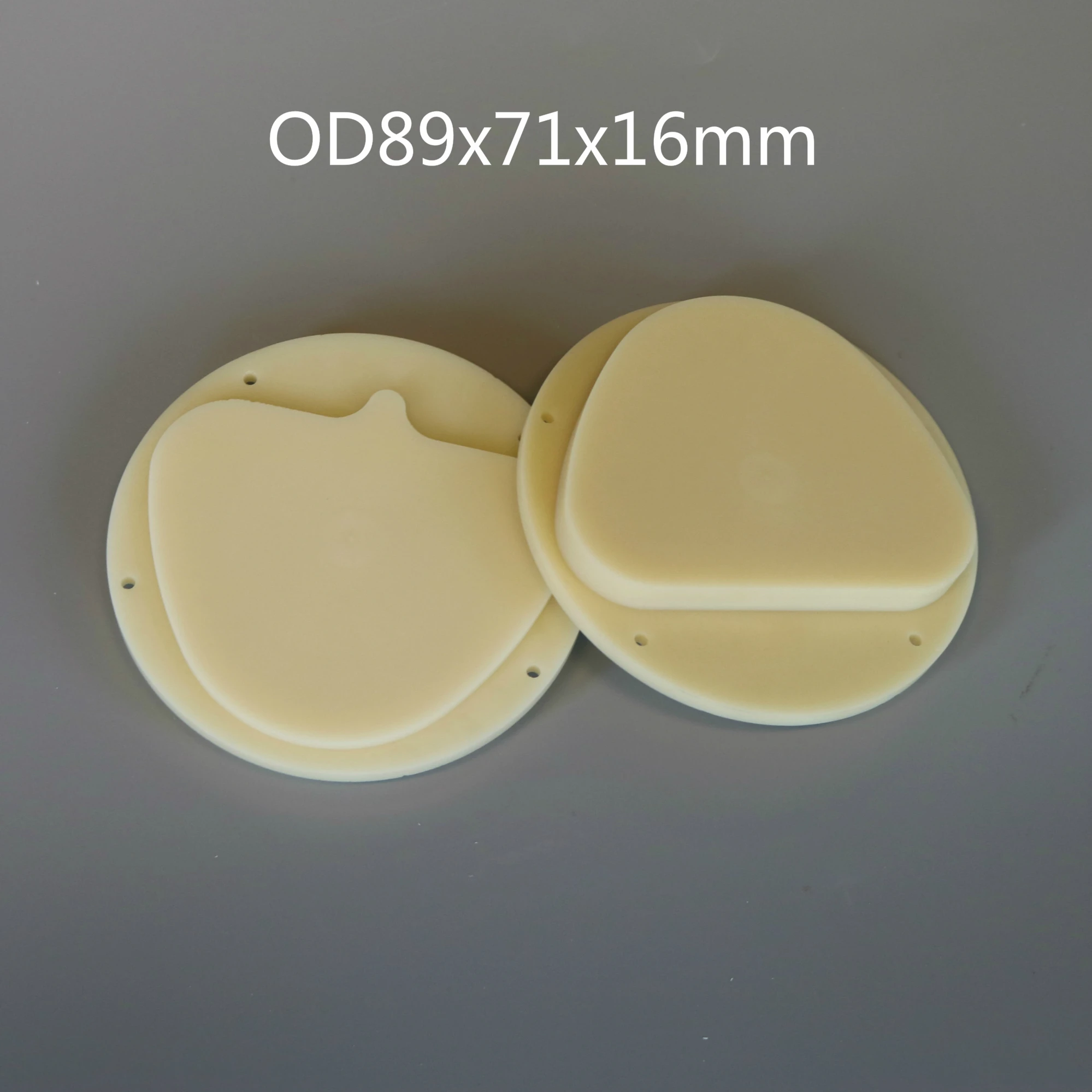 Professional Dental Consumables Composite Material PMMA Blocks Discs for CAD/CAM Amann Girrbach System OD89x71x16mm 5pcs | Красота и
