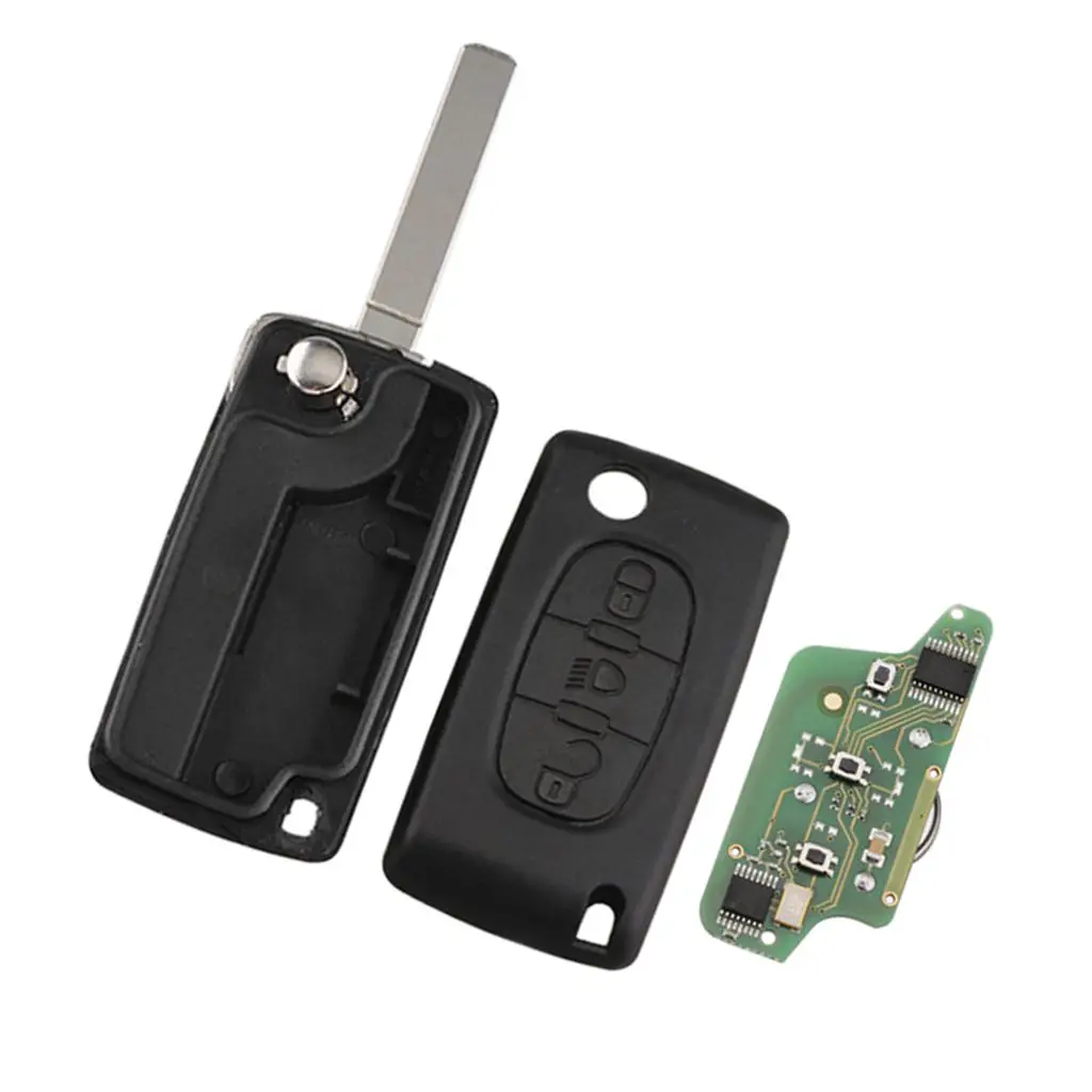 

Флип-чехол с 3 кнопками и необработанным лезвием VA2 для Citroen