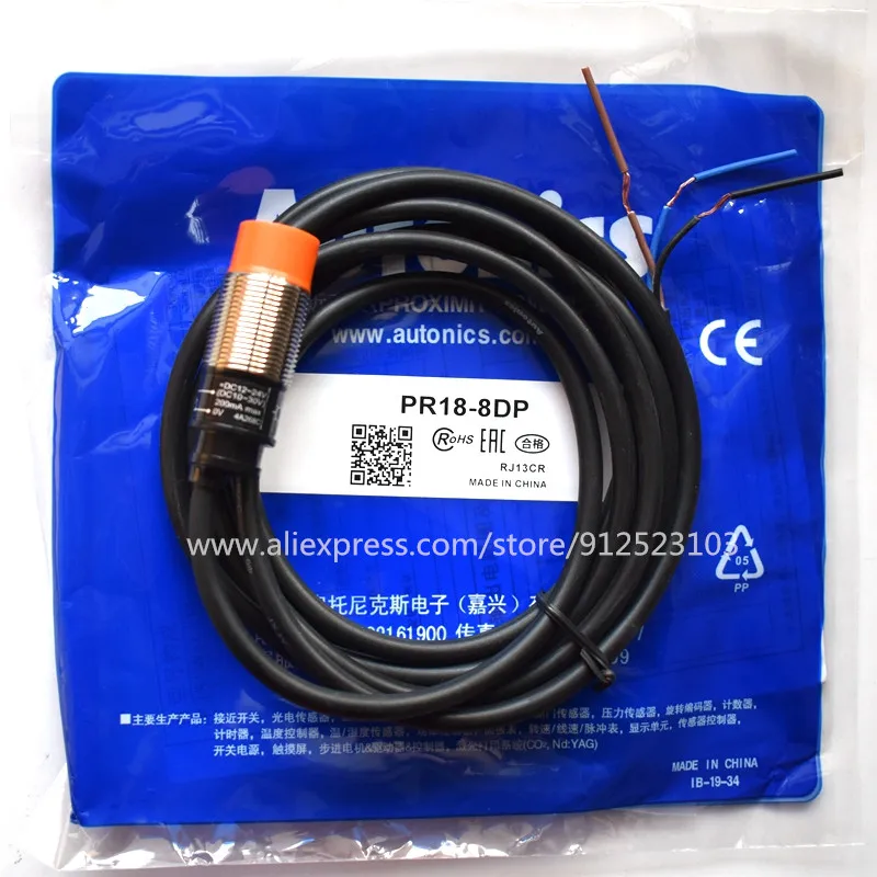 

5PCS PR18-8DP PR18-8DN PR18-5DP PR18-5DN Autonics Proximity Switch Sensor New High-Quality