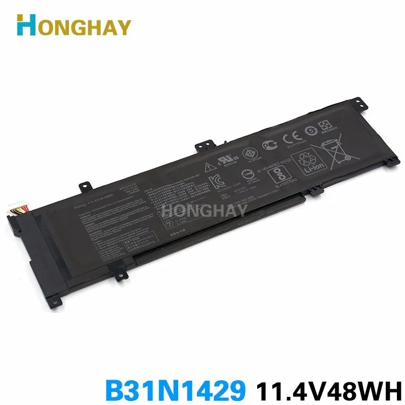 HONGHAY B31N1429 Аккумулятор для ноутбука ASUS A501L A501LX A501LB5200 K501U K501UX K501UB K501LB K501LX 11 4 в 48 Вт/ч