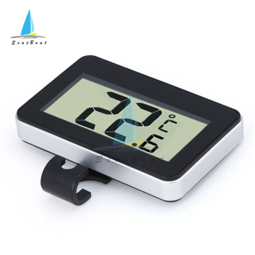 ts a95 mini lcd digital thermometer hygrometer waterproof electronic car thermometer refrigerator temperature monitor tester free global shipping
