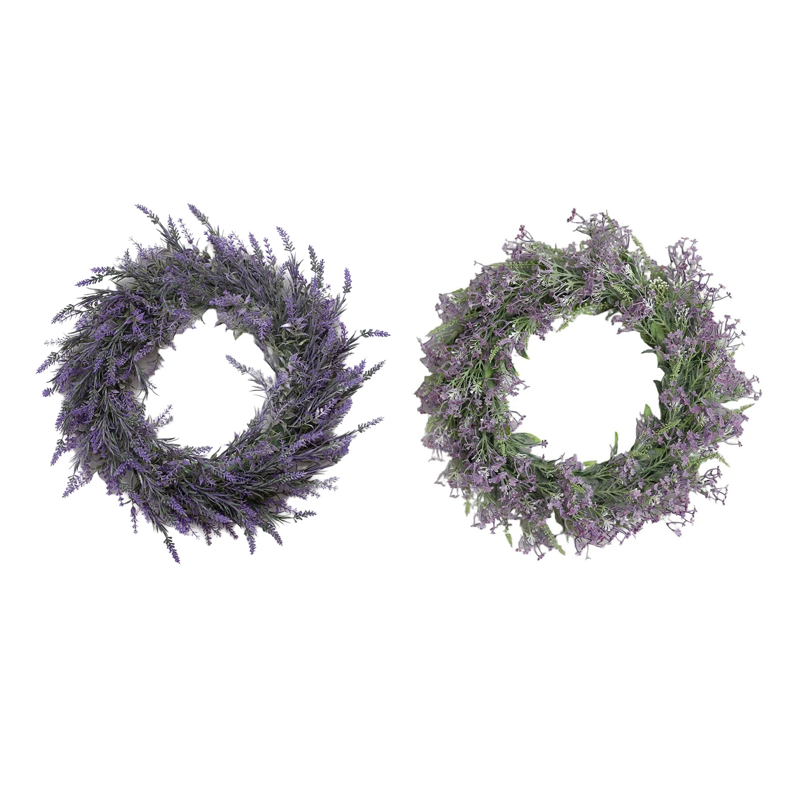 

Fake Dried Fake Flower Hanging Wreath Garland for Front Door,Christmas,Party