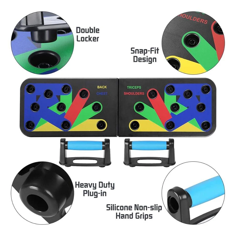 Стойка пуш-ап для мужчин и женщин тренажер бодибилдинга фитнеса подставка