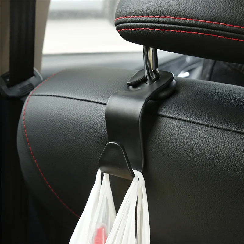 

Universal Car Seat Back Hook Car Accessories Interior Portable Hanger Holder Storage for Car Bag Purse Cloth Decoration Styling
