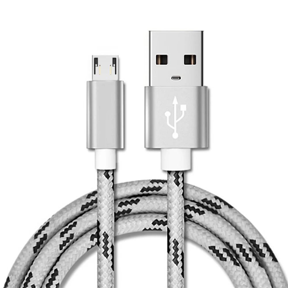 3A Быстрая зарядка адаптер длиной 1 м/2 м Micro USB для подключения кабеля к кабелю Xiaomi
