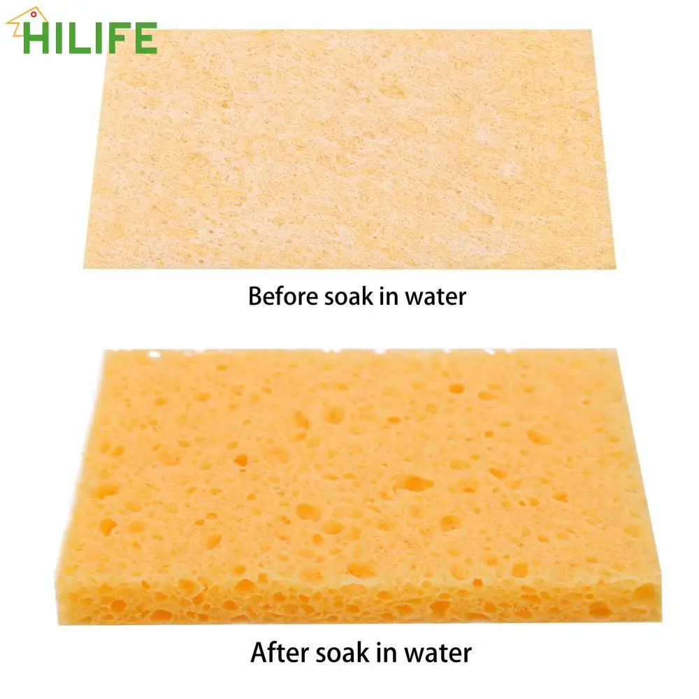 

DIYWORK Universal 5x3.5cm Soldering Iron Tip Welding Cleaning Welding table Sponge 1 pcs High Temperature Resistance Sponge