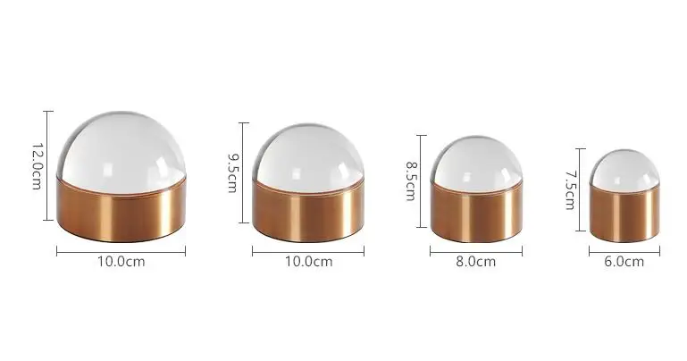 

Gold storage box crystal cover jewelry storage organizer home decor luxury design gift Johnathan Adler design gift