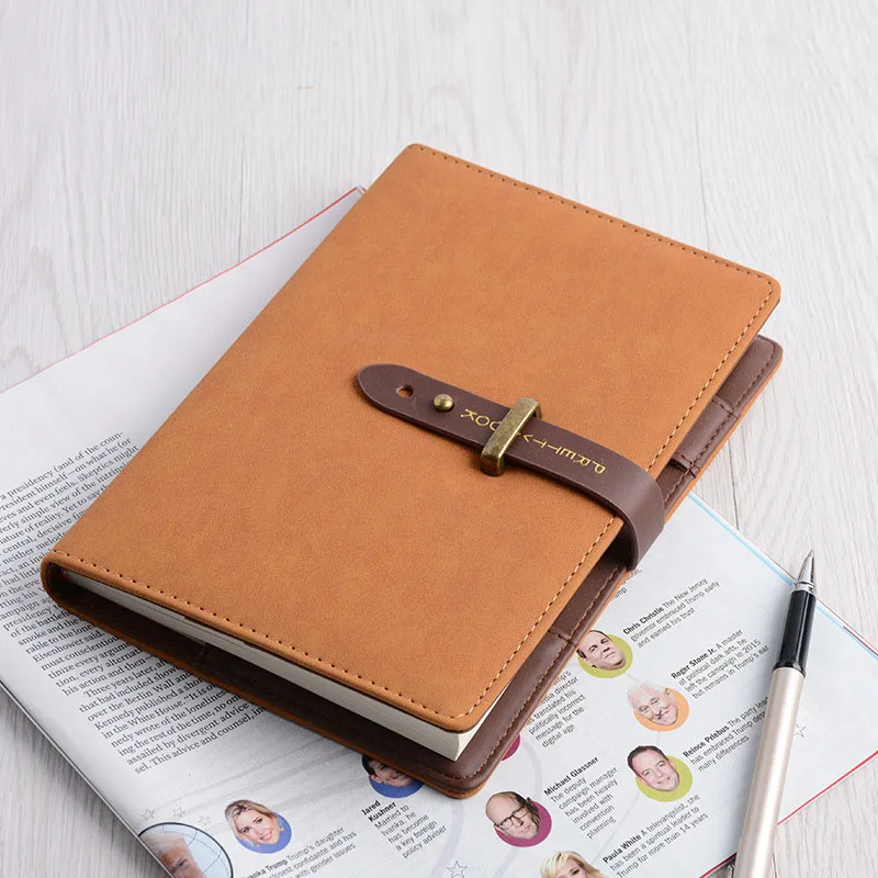 

2019 2020 Retro Creativity Gift Box Leather Bible Trave Journal Notepad Folder Notebook A5 Diary Weekly Agenda Planner Notebooks