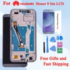 Дисплей 5,65 дюйма для Huawei Honor 9 lite, ЖК-дисплей с сенсорным экраном для Huawei Honor 9 Lite, ЖК-дисплей с рамкой, дигитайзер LLD-L31