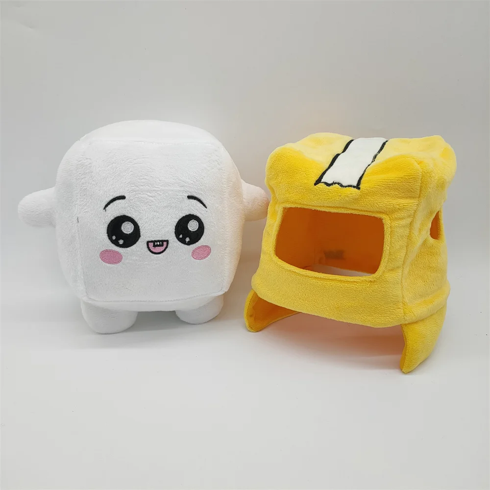Lankybox Plush Toy Removable Cartoon Robot Stuffed Anime Plushie Dolls Kawaii Plushie Fox Baby Pillow Kids Birthday Gifts