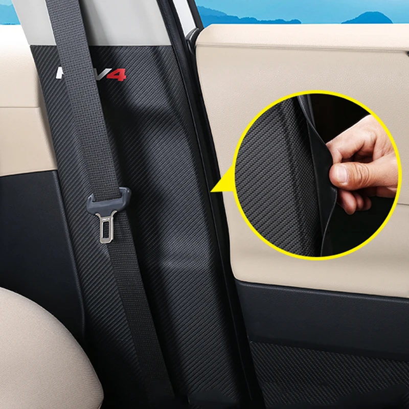 Модифицированные наклейки для интерьера Rav4 BC-столб центр стойка Анти--удар