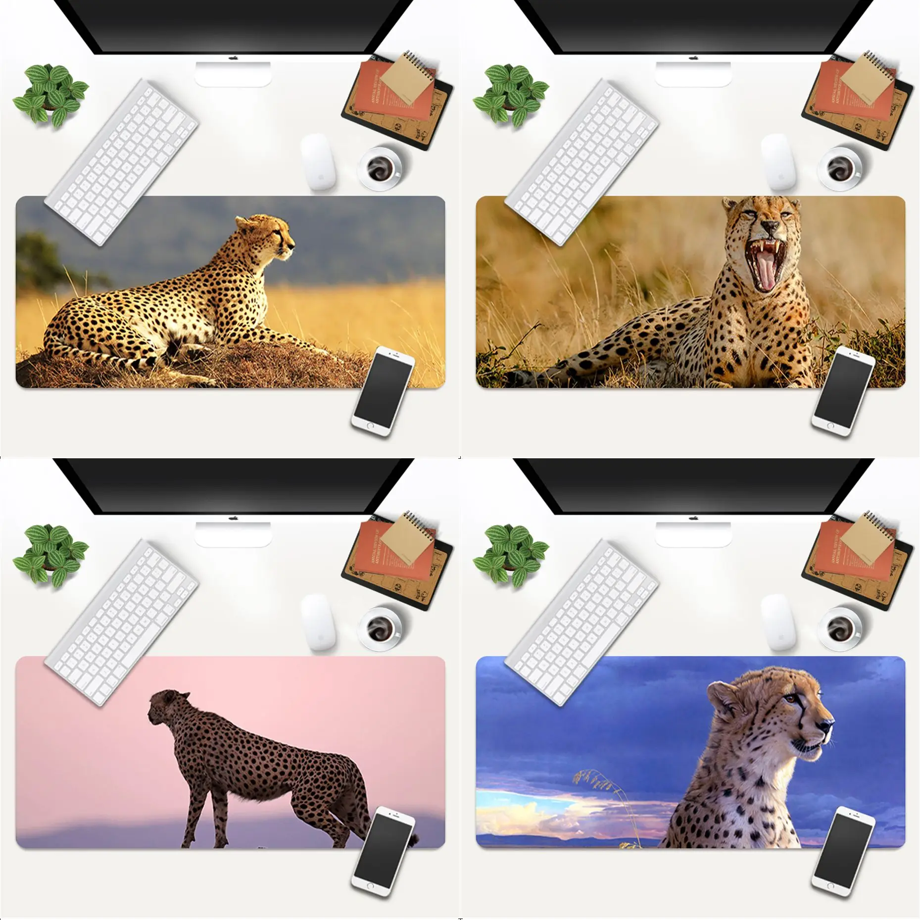 MaiYaCa Лидер продаж геймерская клавиатура с гепардом игровые коврики для мыши