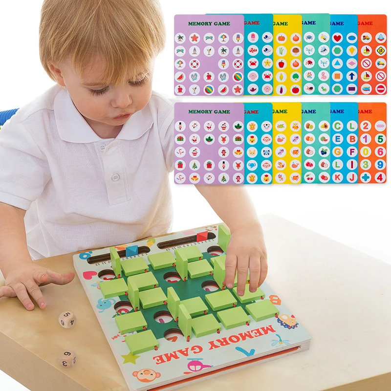 

Kids Toy Memory Chess Game Memory Training Game Educational Toy For 3-Year Kids Kindergarten Children