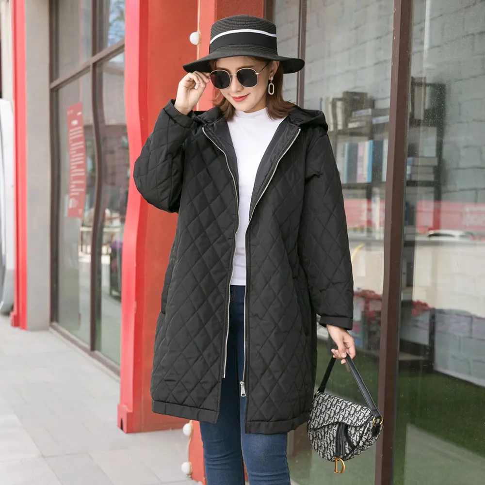 Зимние женские парки женская теплая куртка утепленные пальто с капюшоном одежда