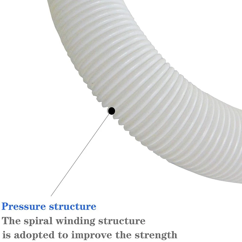 

Swimming Pool Replacement Hose Metal Clamp,for Ground Swimming Pool,Replacement Hose for Intex 330 GPH,530 GPH,1000 GPH