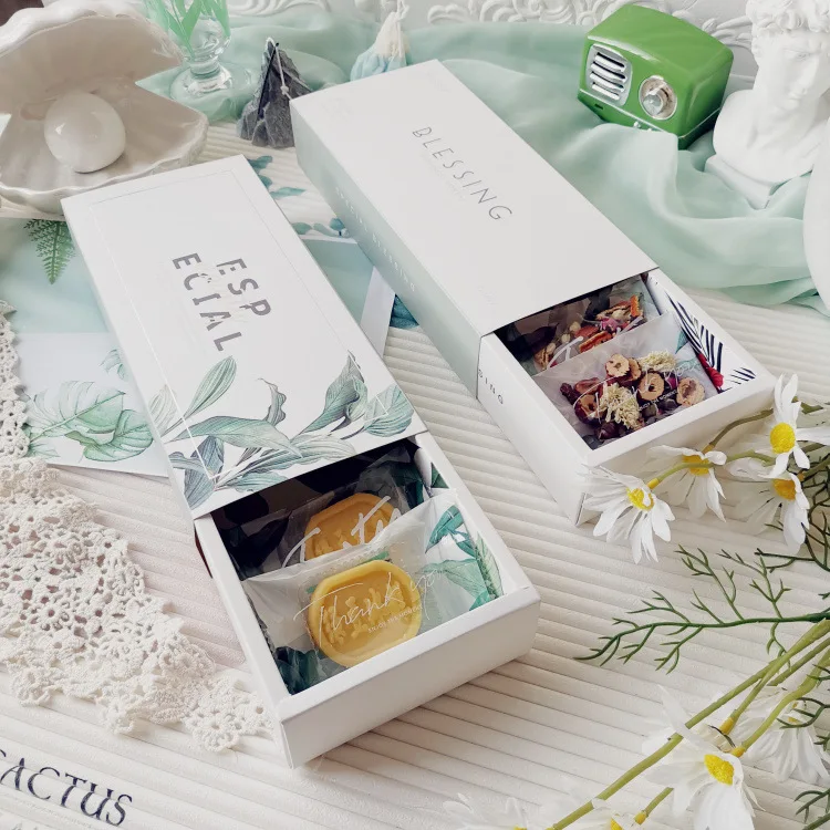 Коробки для торта с листьями коробка чая подарка на день рождения свадьбу конфет