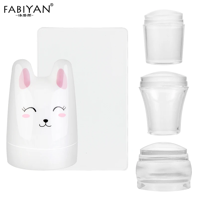 Силиконовая головка для дизайна ногтей штамп скребок стемпинга силиконовая