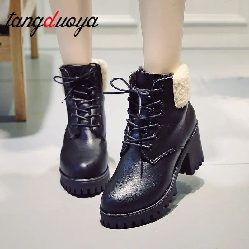 Женская обувь на танкетке и высоком каблуке коллекция 2019 года женская зимняя