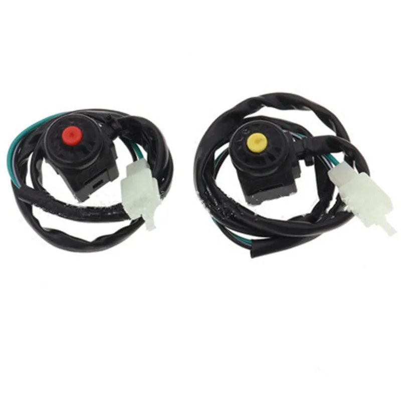 

Universal ATV Motorcycle Dual Sport Dirt Quad Start Horn Kill Off Stop Switch Button Motorbike Accessories