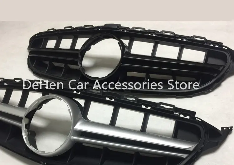 Front Grille for Mercedes Benz AMGS Style C Class W205 2015-2021 C180 C200 C250 C300 C63S without Centre Logo XC | Автомобили и