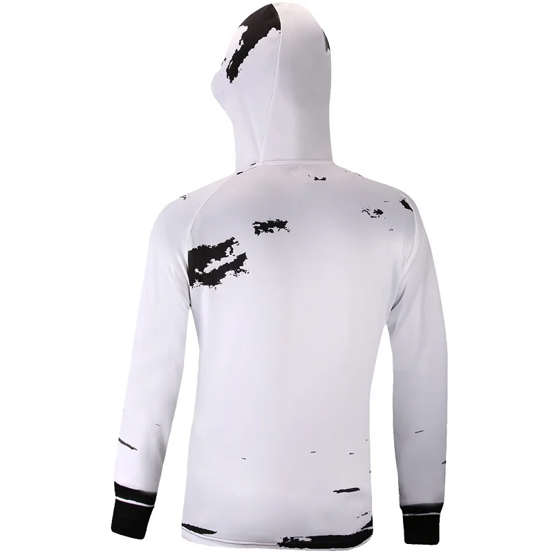 Профессиональная рыболовная рубашка с длинным рукавом толстовка защитой от УФ