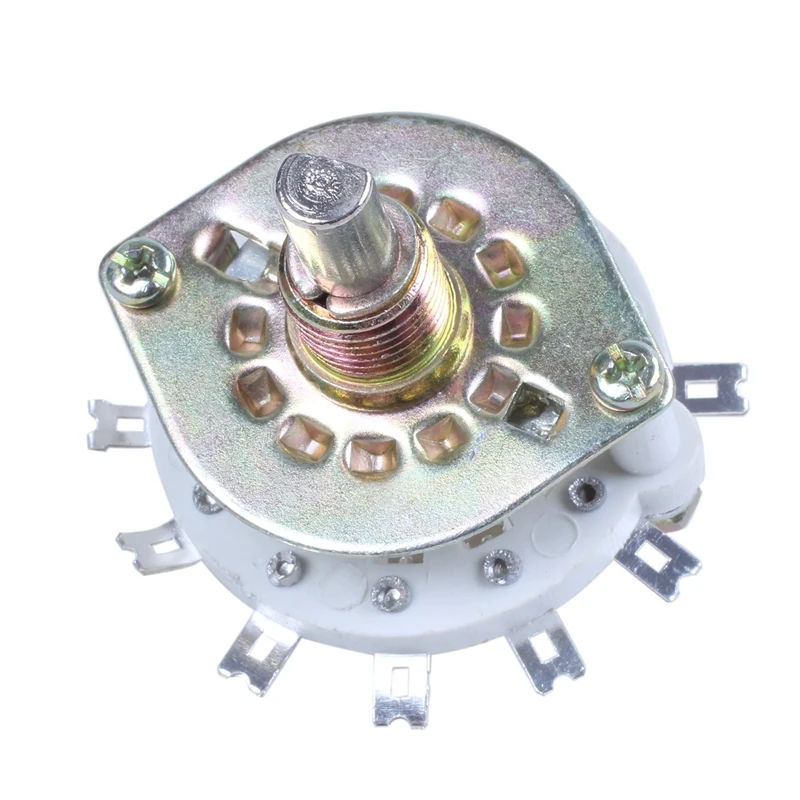 Промо-акция! Пластиковая ручка 1P6T 1 полюс 6 бросок поворотный переключатель