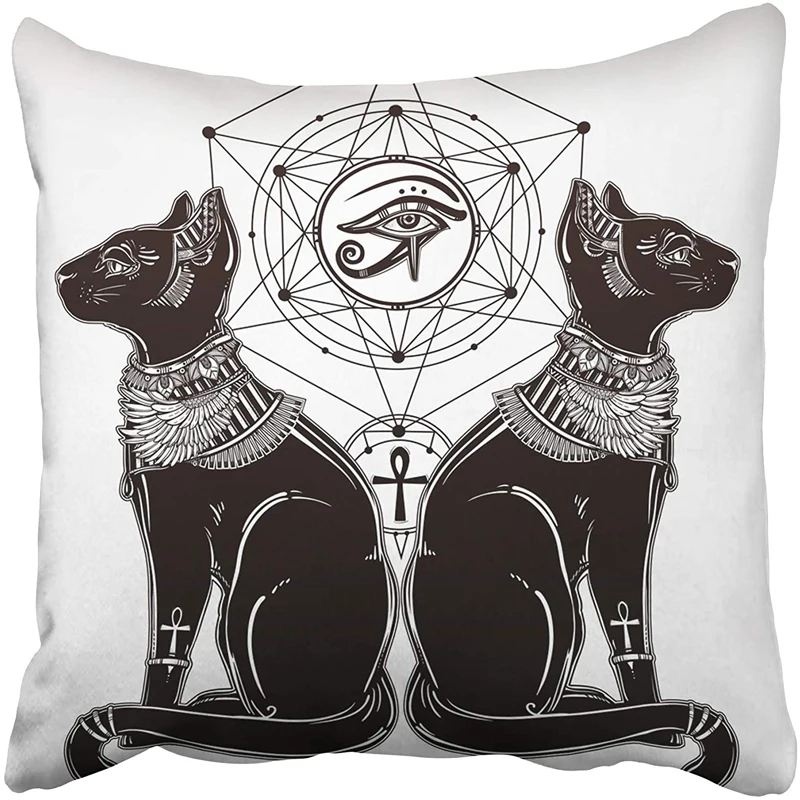 Домашний Автомобильная подушка чехол Чехол для подушки дьявол в готическом
