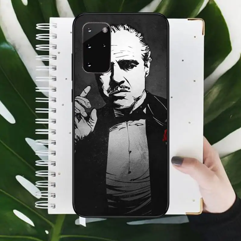 

The godfather god father Phone Cases For Samsung galaxy S 9 10 20 A 10 21 30 31 40 50 51 71 s note 20 j 4 2018 plus