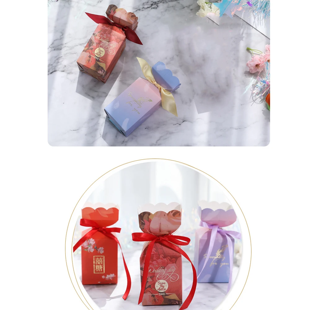 Мраморная коробка для конфет свадебные сувениры и подарочные коробки новая