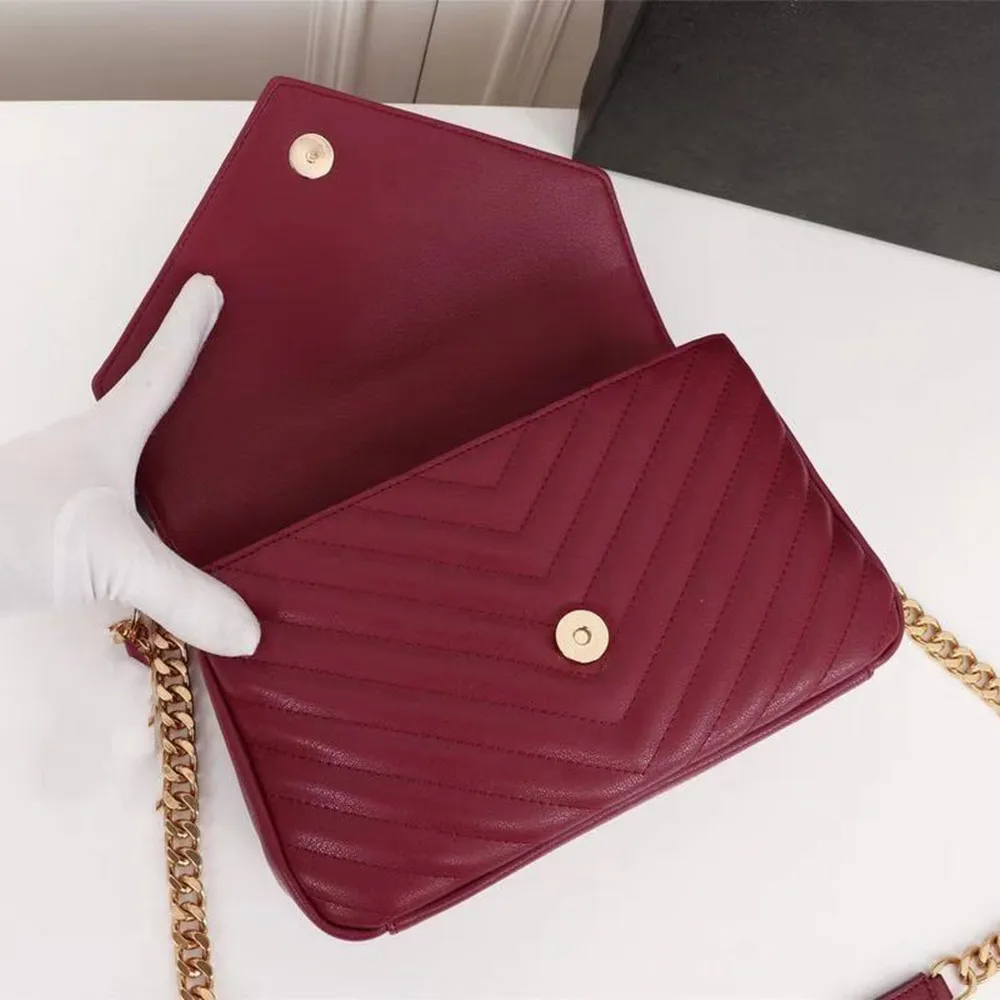 

Fashionable Women's Shoulder Bag with Fringe Luxury Designer Bag Women's Cross Handbag and Wallet Chain Handbag 2021 New