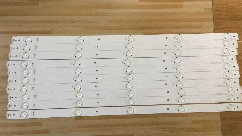 

(New Kit)10 PCS/set 5LEDs 584mm LED backlight strip for SVH550AH9 SVH550AC3 5LED HD550DF LED55K220 LED55K1800 LED55K220