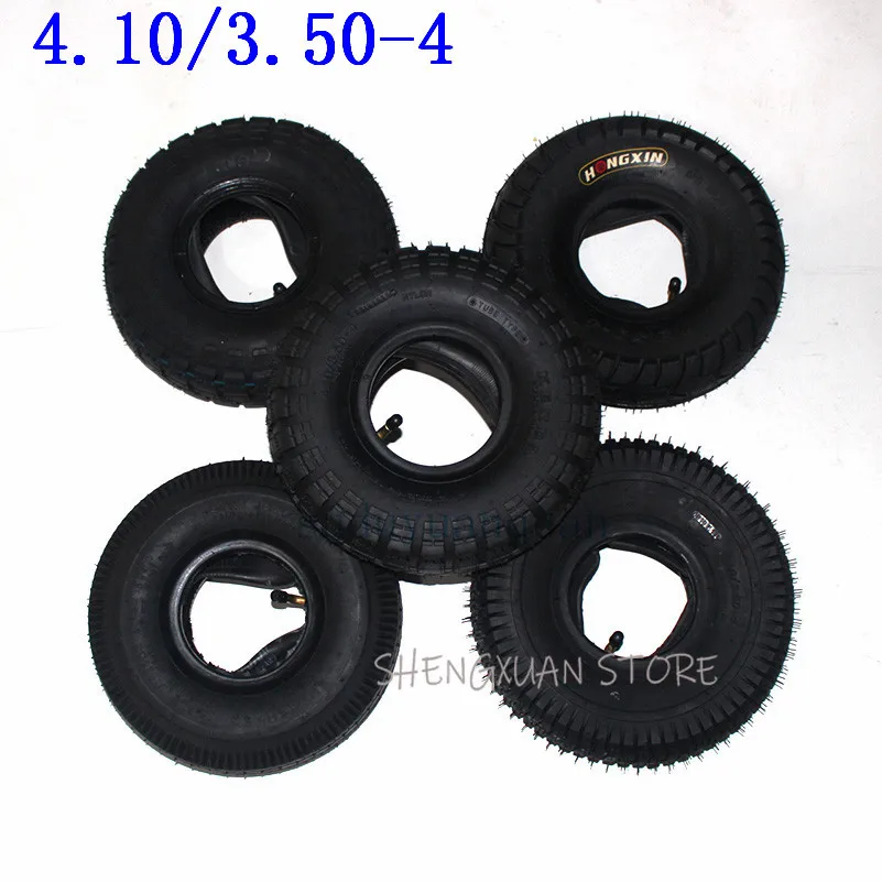 Шины 5 вариантов 4 10/3 50 410/350 ATV Quad Go Kart 47cc 49cc электрический скутер 10 шины трубка