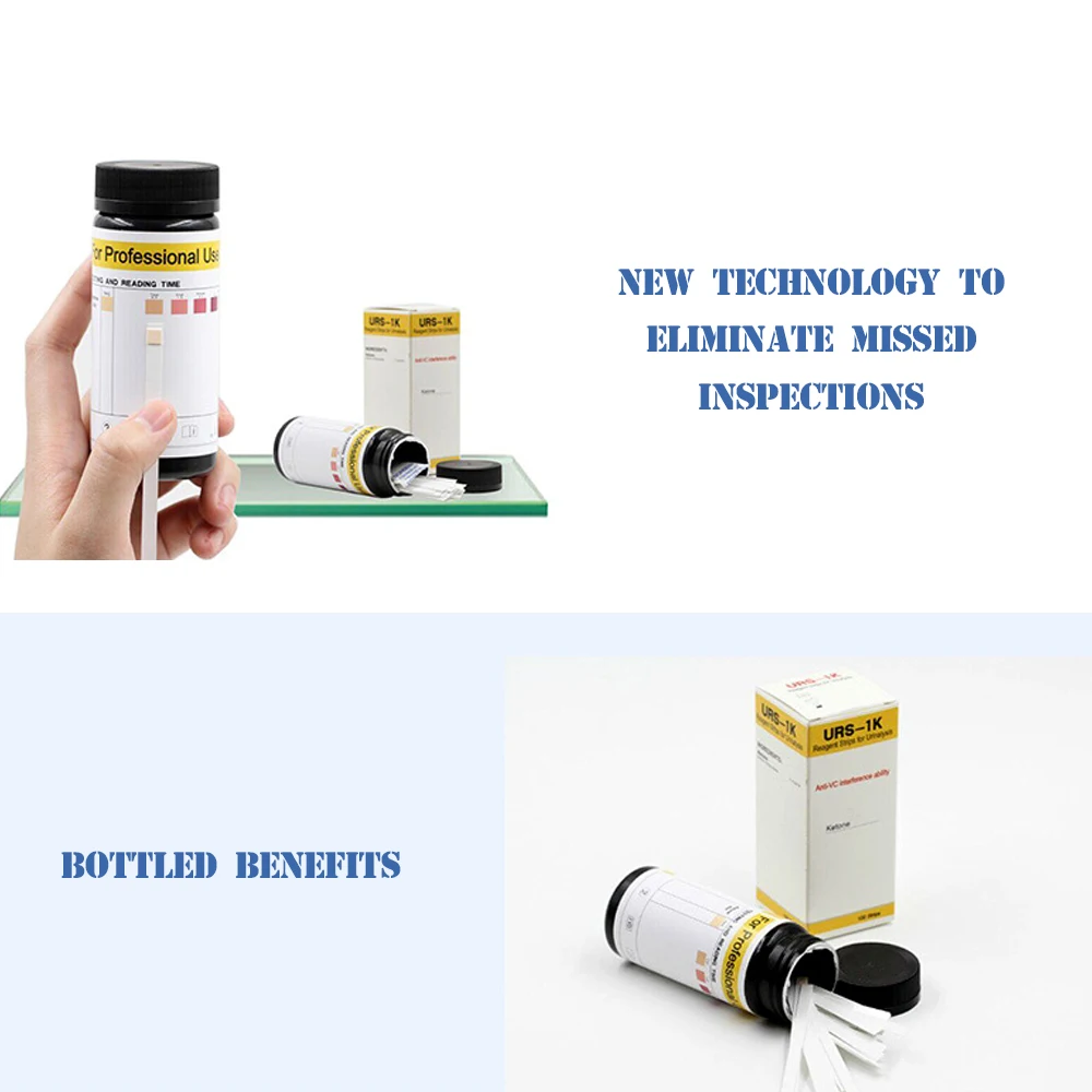 Полоски кетоновые домашние для мочевого тестирования 50/100 шт.|Измерители pH| |
