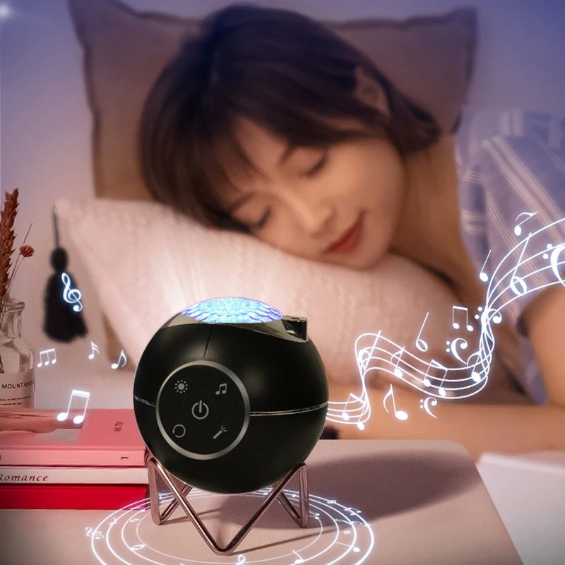 

Music planet laser projection light USB portable home atmosphere night light Coffee Shop Background Wall Decoration Supplies
