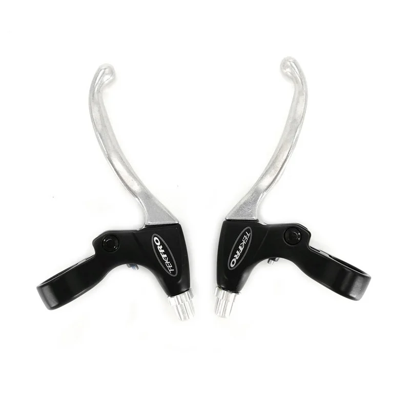 Bike Brake Lever 22.2mm C- Caliper V Brake Disc Brake MTB Mountain Bike Road Folding Bike 4-finger Brake Handle Levers