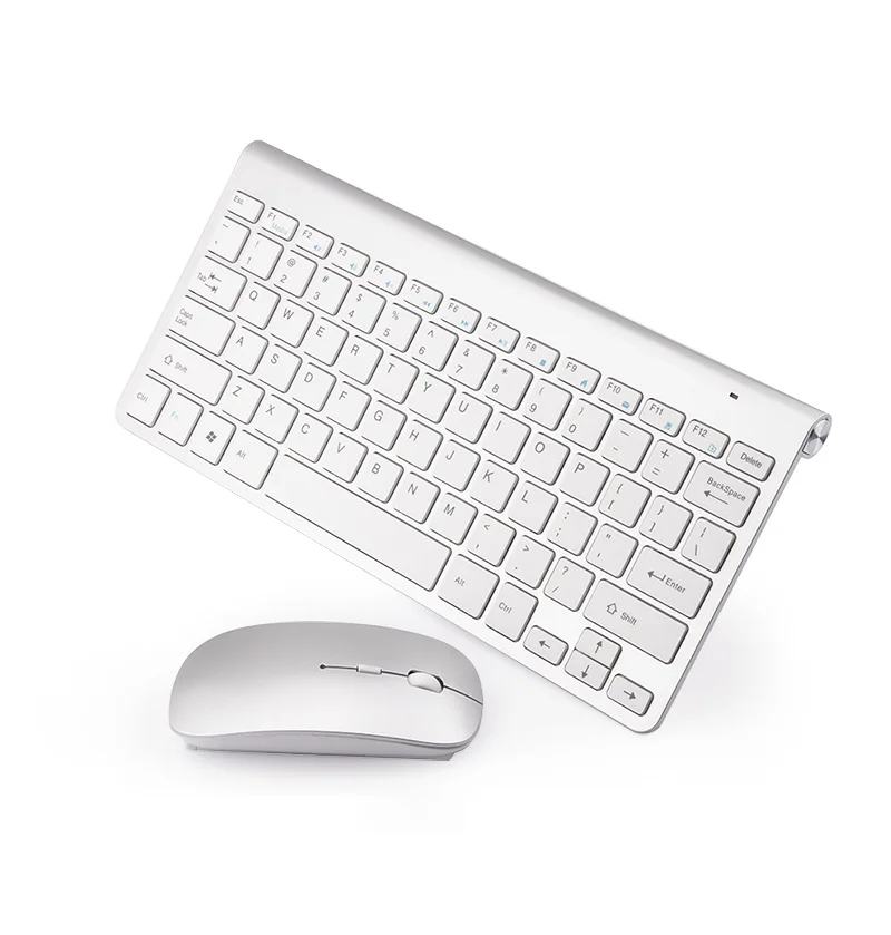 

Russian ultra-thin wireless keyboard and mouse, multi-function button, silent mouse combination, ergonomic, suitable for PC