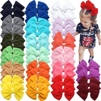40pcs 4 5 inch baby girl hair bows with alligator clips hair barrettes hair accessories for girls toddler infants kids