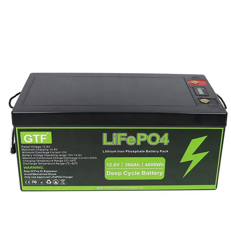 

Gtf 12v 360ah lifepo4 bms 4S 12,8 v литиевый аккумулятор bms для аварийного хранения солнечной энергии инвертора
