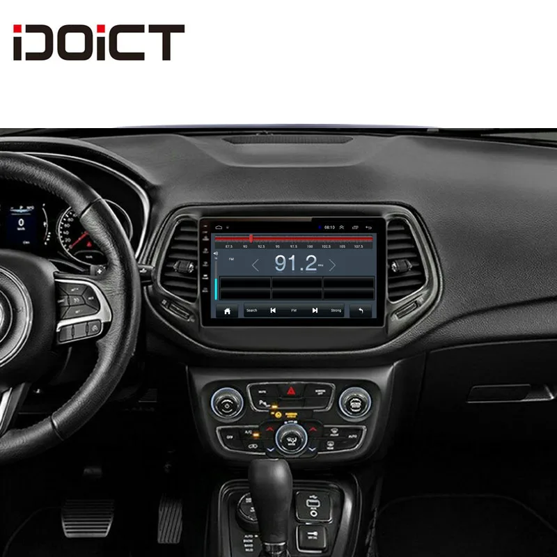 Автомобильный dvd-проигрыватель VenusSR на Android 8 1 2.5D для JEEP Compass Patriot Radio 2017 мультимедиа