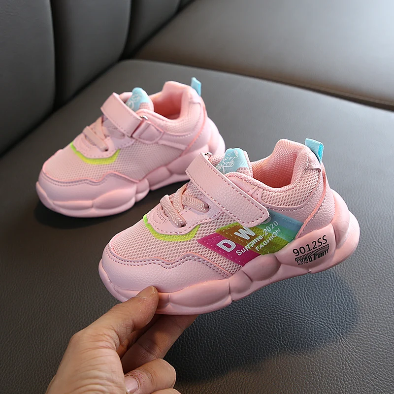 Детская обувь детская сетчатая для малышей 1-3 лет на мягкой подошве девочек весна