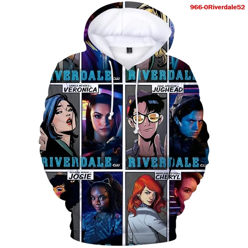 

Sudaderas Hombre Riverdale Hoodies Women Men Brand Hoodie Street 3d Boys Girls Sweatshirt Thin Pullover Riverdale Hoodies Homme