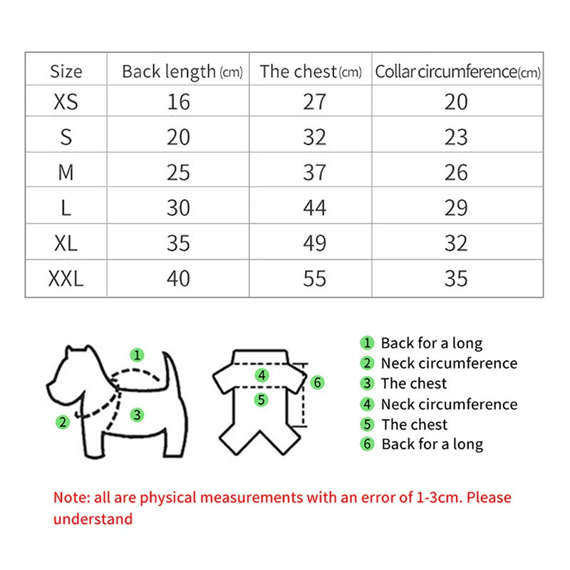 S XXL собака одежда теплые детские штаны Пижама для собак утолщенные Кофты детей