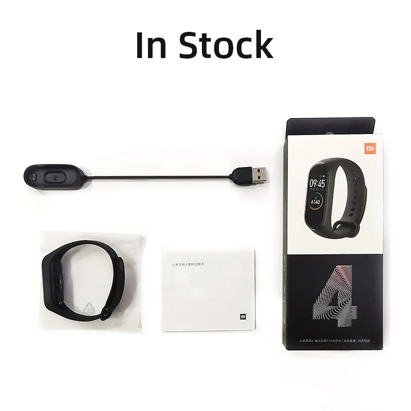 Глобальная версия Xiaomi Mi Band 4 умные Miband водонепроницаемый сердечного ритма фитнес