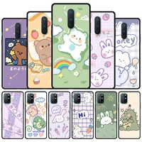 Soft Case for Oneplus Pro 9Pro Nord Nord N10 N100 N200 Pro Phone Casing Cover Shell Avocado Dinosaur Cute