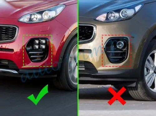 4 шт. хромированные передние и задние крышки для Kia Sportage QL 2016 2017 2018 | Автомобили