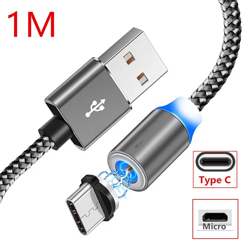 Магнитный Micro USB зарядный кабель для Honor 7X 8X 8A, зарядное устройство для телефона samsung Galaxy J7 J3 J5 A5 J4 J6 Redmi 6A 4X Note 5