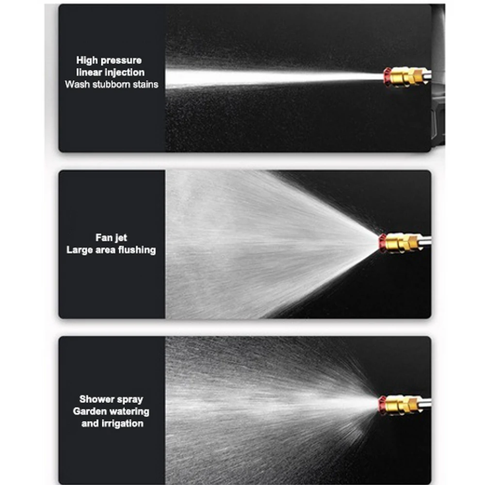 Продажа 30 бар Беспроводной водяной пистолет высокого давления для мойки автомобиля портативный генератор пены для мойки высокого давления для бат...