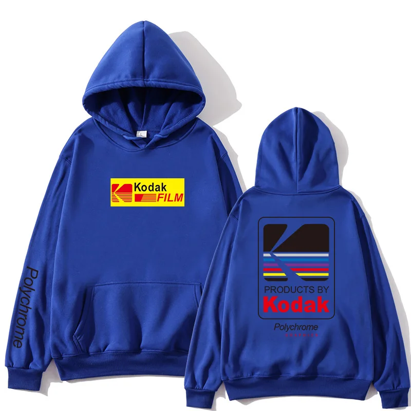 Японский хип хоп зимняя флисовая Толстовка Harajuku kodak куртки для мужчин и женщин