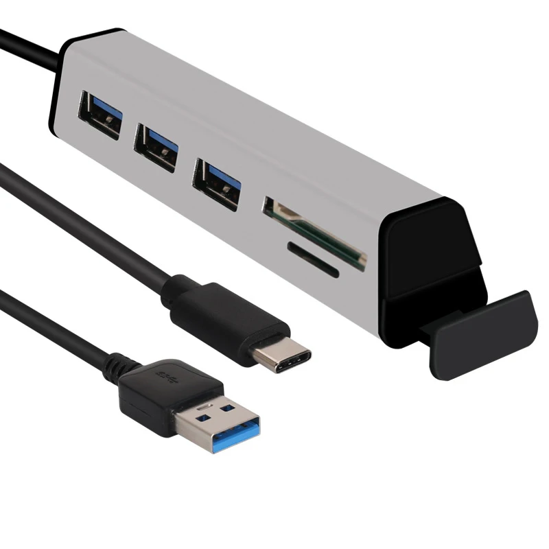 

USB-концентратор 3,0 с кабелем-адаптером, 4 порта